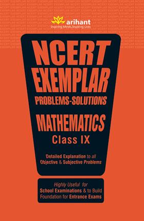 Arihant NCERT Exemplar Problems Solutions MATHEMATICS Class IX